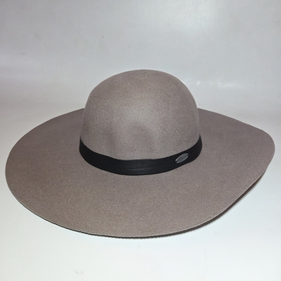 Wallaroo Aspen Wool Fedora Women's Boho Indie Classic Neutral Mimimalist Hat. - Picture 1 of 8